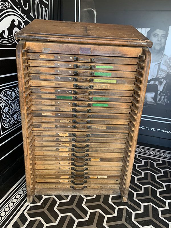 maquina imprenta antigua